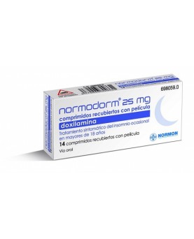 NORMODORM 25 MG 14...
