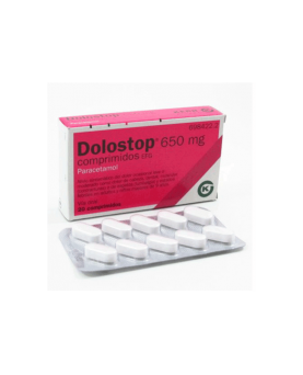 DOLOSTOP 650 MG 20 COMPRIMIDOS